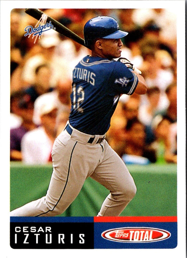 2002 Topps Total Cesar Izturis #711