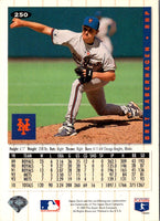 1994 Collector's Choice Bret Saberhagen #250 Silver Signature