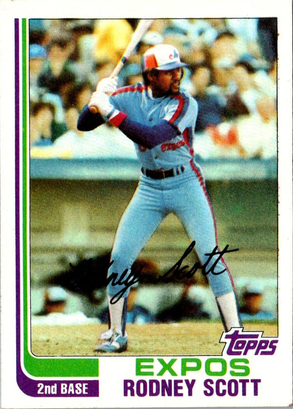 1982 Topps Rodney Scott #259