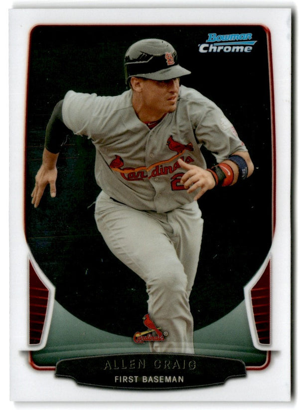 2013 Bowman Chrome Allen Craig #93