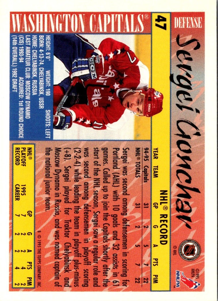 1994 Topps Sergei Fedorov