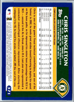 2003 Topps Chris Singleton #371