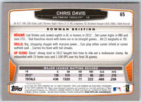 2013 Bowman Chris Davis #65