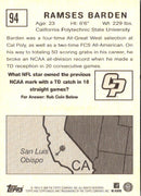 2009 Topps Magic Ramses Barden