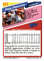 1993 Topps Gold Doug Dascenzo #211