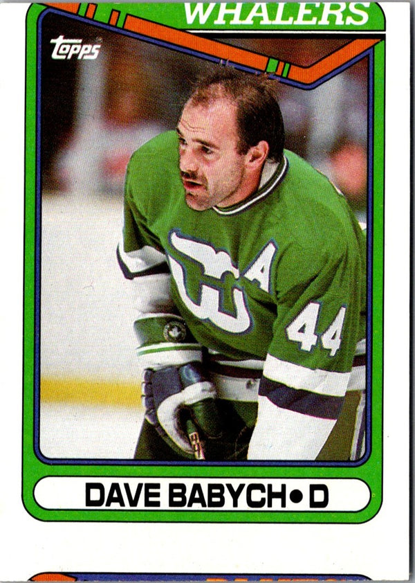 1990 Topps Dave Babych #328