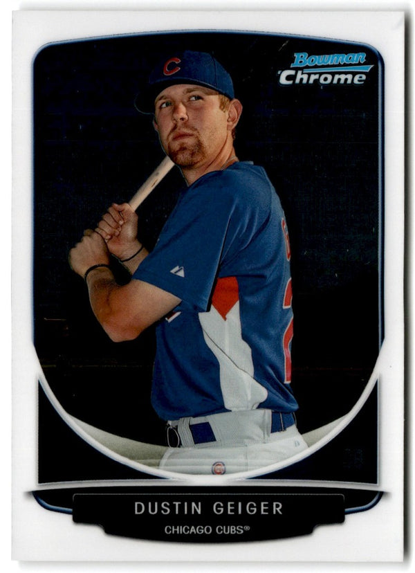 2013 Bowman Chrome Prospects Dustin Geiger #BCP209