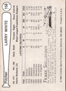 1984 Cramer Albuquerque Dukes Larry White