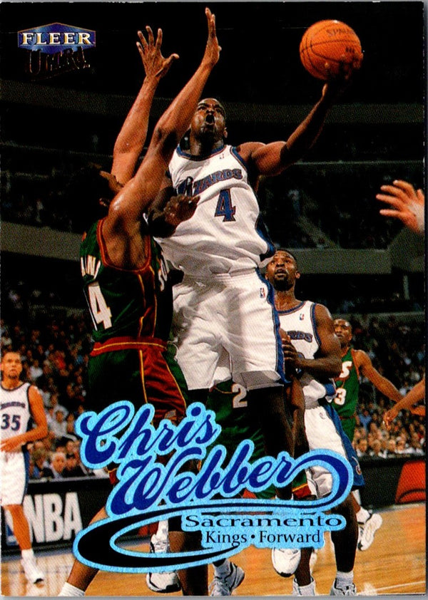 1998 Ultra Chris Webber #99