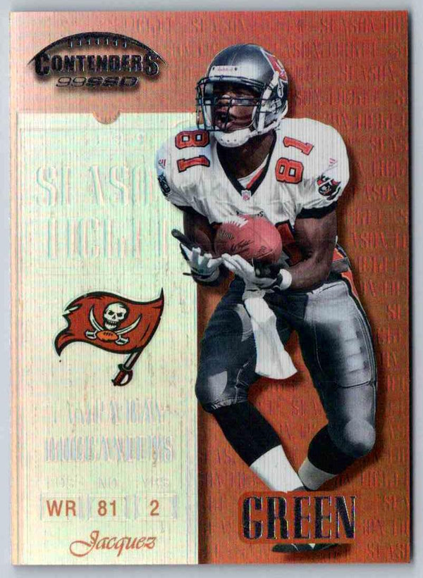 1999 Contenders Jacquez Green #15