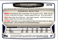 2013 Bowman Chrome Prospects Stefen Romero #BCP106