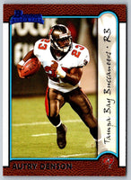 1999 Bowman Autry Denson #214 Rookie