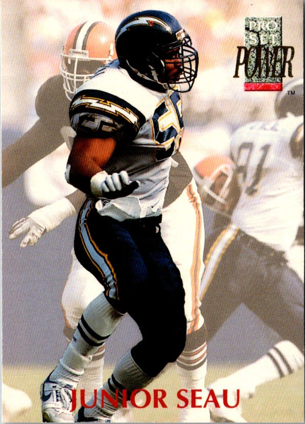 1992 Pro Set Power Junior Seau #55