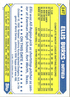 1987 Topps Traded Ellis Burks #14T