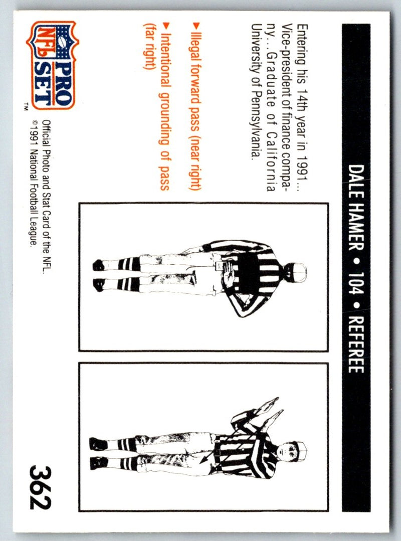 1991 Pro Set Dale Hamer