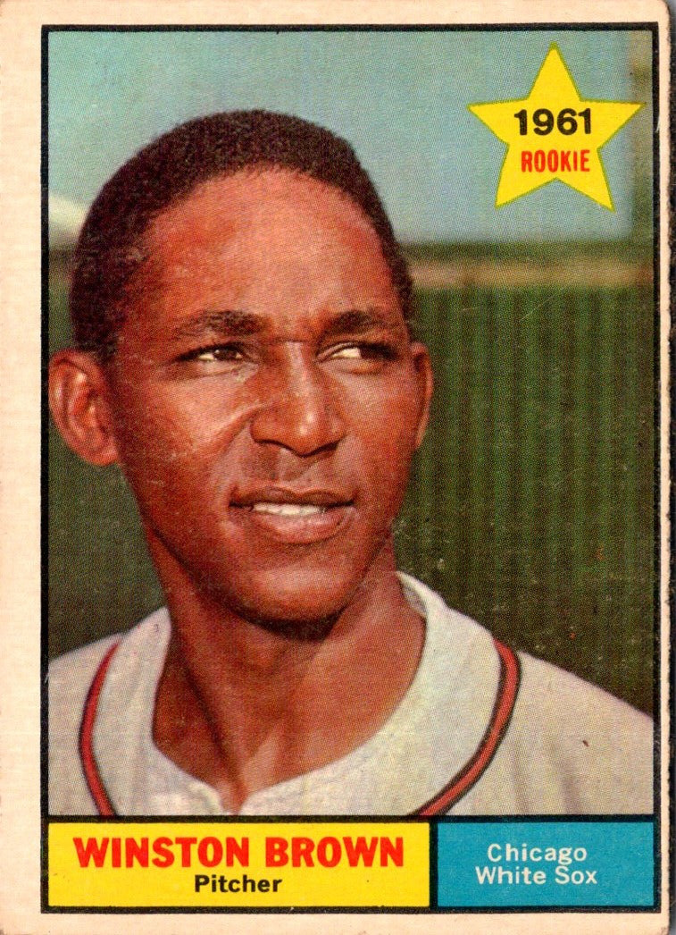 1961 Topps Winston Brown