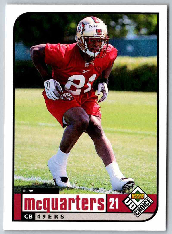 1998 Upper Deck R.W. Mcquarters #412