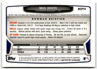 2013 Bowman Chrome Prospects Max White #BCP14