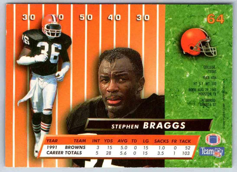 1991 Fleer Ultra Stephen Braggs