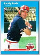 1987 Fleer Randy Bush