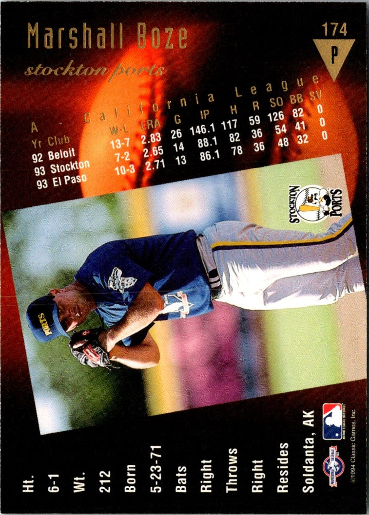 1994 Classic Best Gold Marshall Boze