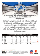 2012 Topps Cliff Avril