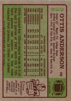 1984 Topps Ottis Anderson #338