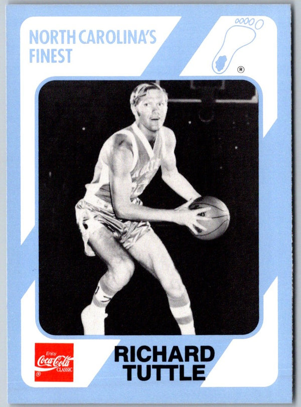 1989 Collegiate Collection North Carolina's Finest Richard Tuttle #151