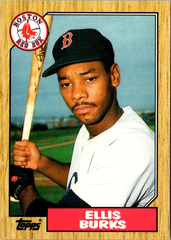 1987 Topps Traded Ellis Burks #14T