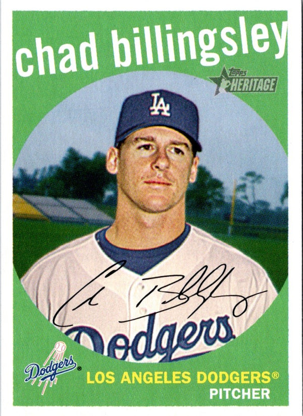 2008 Topps Heritage Chad Billingsley #285