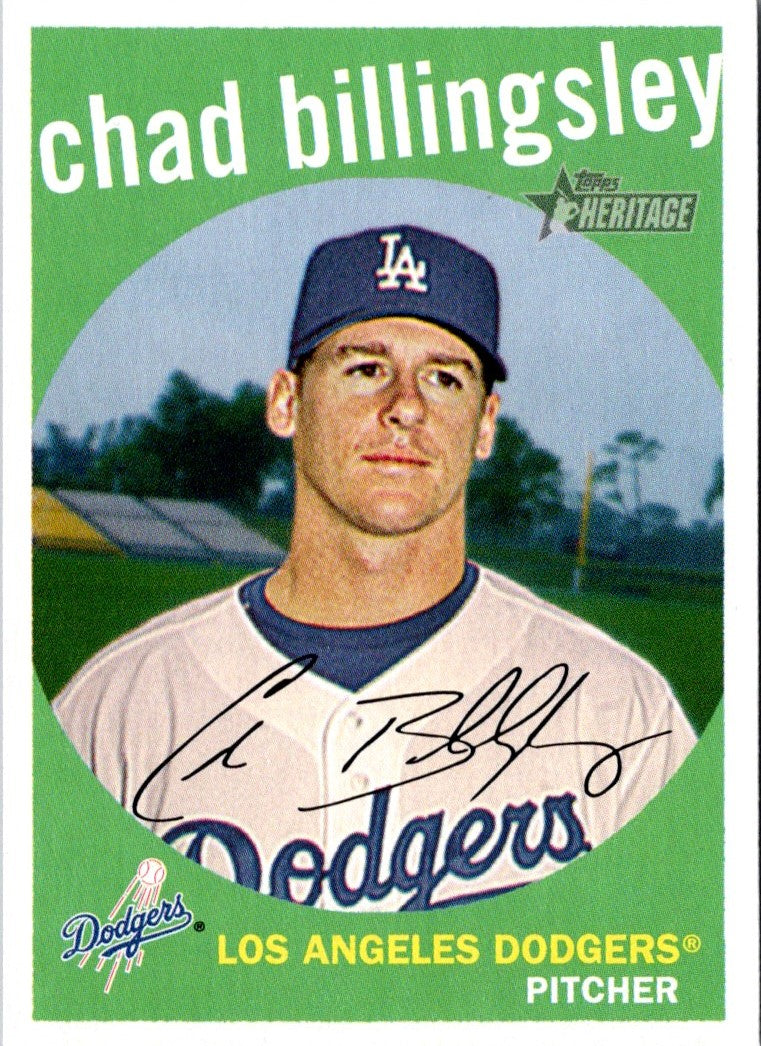 2008 Topps Heritage Chad Billingsley