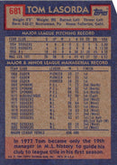 1984 Topps Tom Lasorda