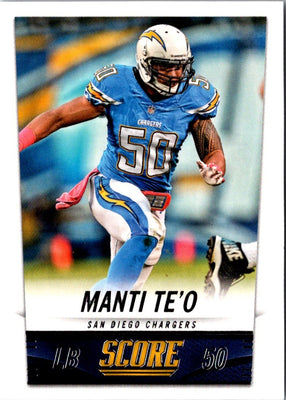 2014 Score Manti Te'o #183
