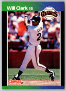 1989 Donruss Will Clark