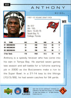 1999 Upper Deck Reidel Anthony #203