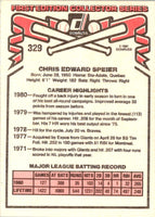 1981 Donruss Chris Speier #329