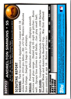 2010 Bowman Draft Picks & Prospects  Andrelton Simmons #BDPP23