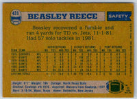 1982 Topps Beasley Reece #431