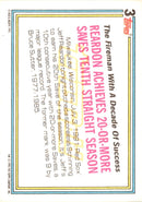 1992 Topps Jeff Reardon