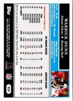 2005 Topps Warrick Dunn #223