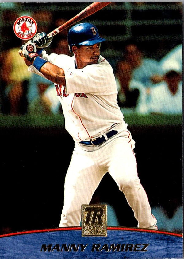 2001 Topps Reserve Manny Ramirez #76