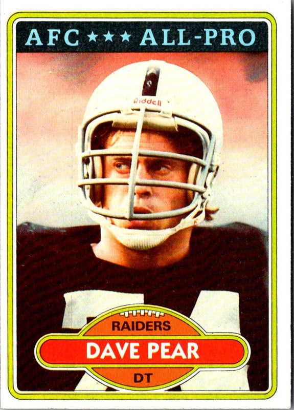 1980 Topps Dave Pear #255 Rookie NM-MT