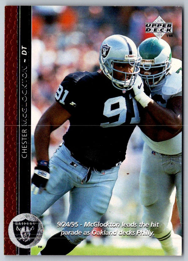 1996 Upper Deck Chester McGlockton #202