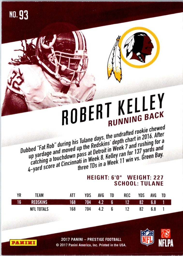 2017 Panini Prestige Robert Kelley