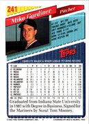 1993 Topps Gold Mike Gardiner