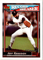 1992 Topps Jeff Reardon #3