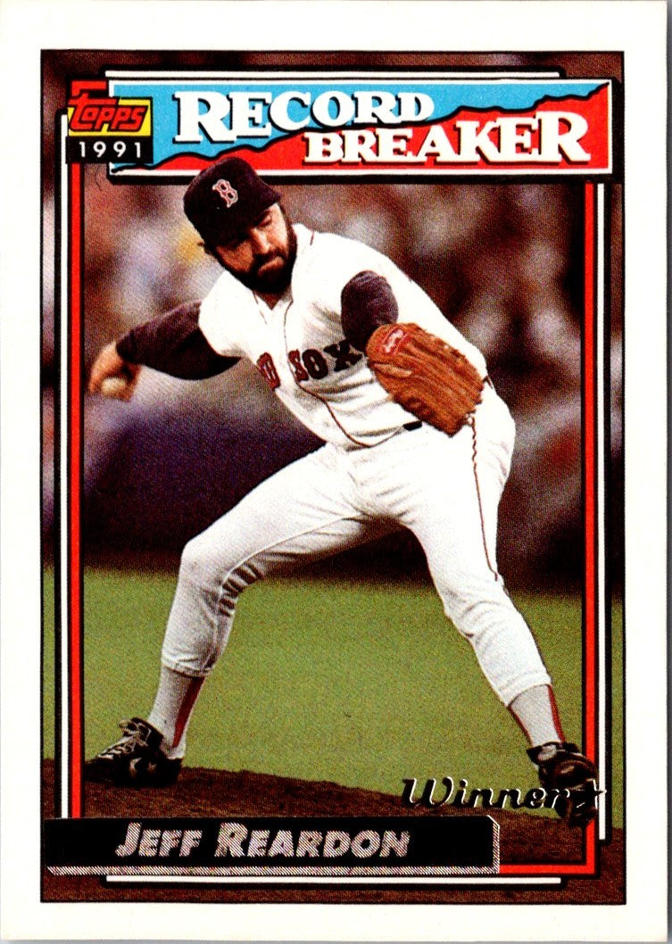 1992 Topps Jeff Reardon