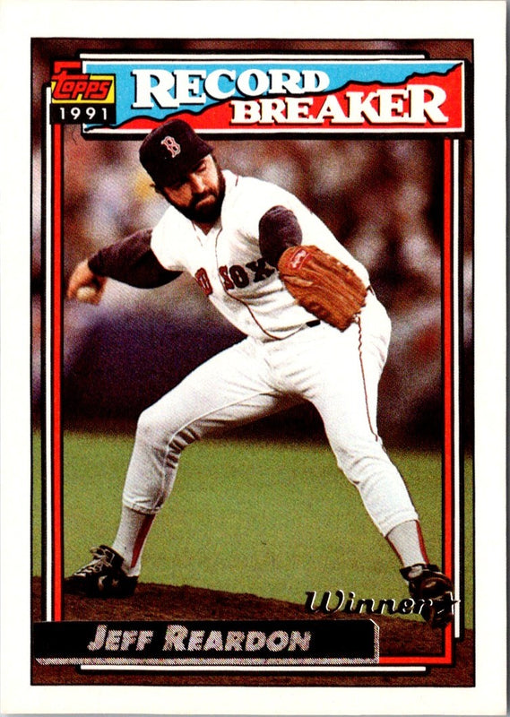1992 Topps Jeff Reardon #3