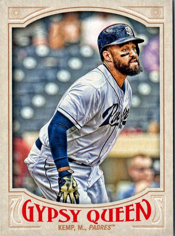 2016 Topps Gypsy Queen Matt Kemp #54