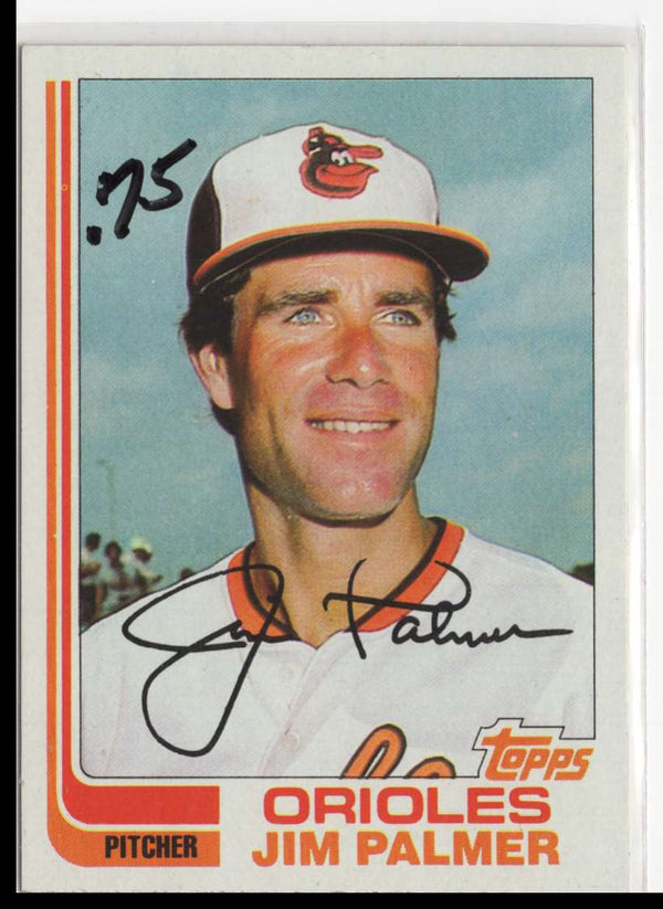 1982 Topps Jim Palmer #80